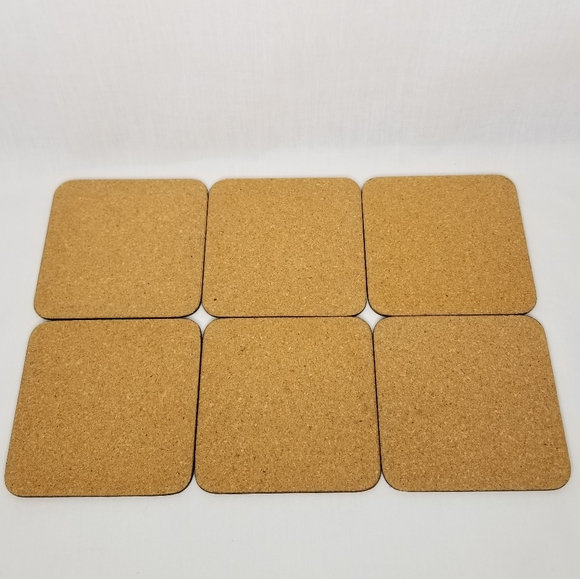 Pimpernel Quebec City Collection Cork Backed Coasters Deluxe Finish 4"x4" 6ct - Picture 9 of 15